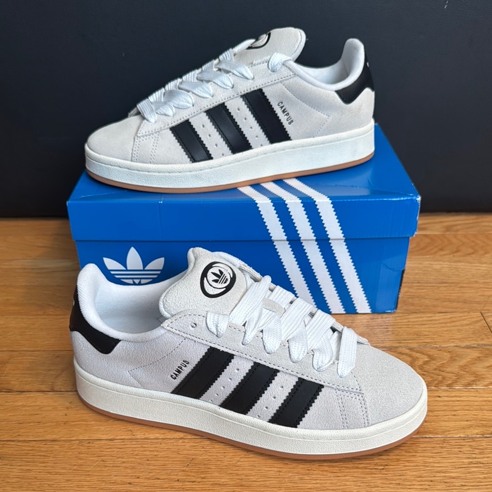 Adidas Campus 00s Gray/White and Black, Women’s 9